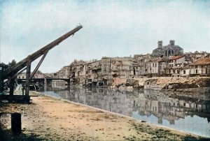 Verdun, wrecked by bombardment